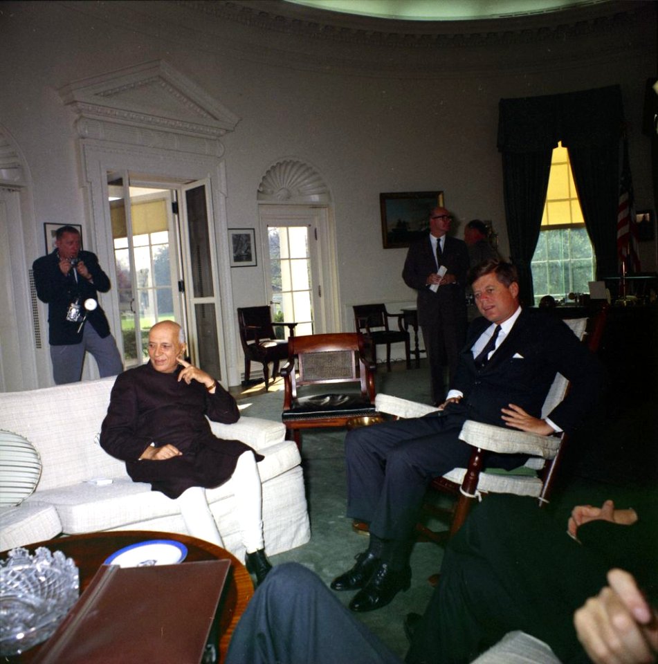 President John F. Kennedy Meets with Prime Minister of India Jawaharlal Nehru (3)