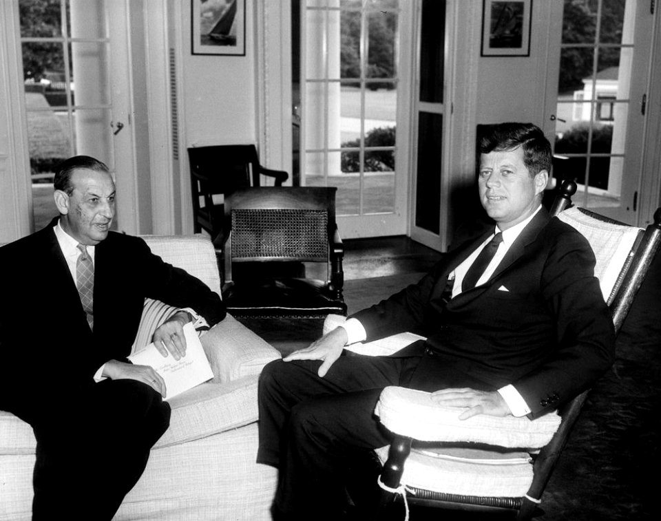 President John F. Kennedy Meets with the Ambassador of Portugal, Dr. Pedro Teotónio Pereira (01)