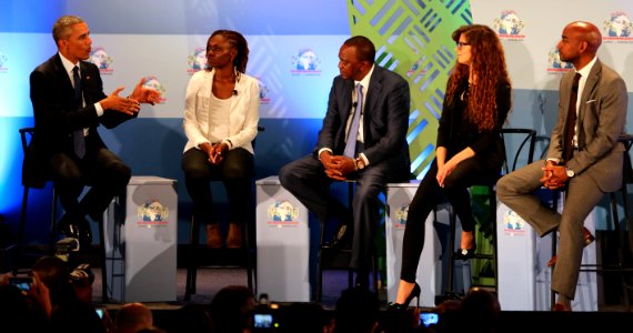 President Obama visits Nairobi Kenya July 2015 (21281458100) photo