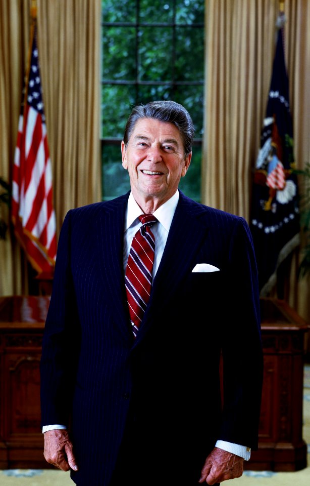 President Reagan 1985 (cropped)