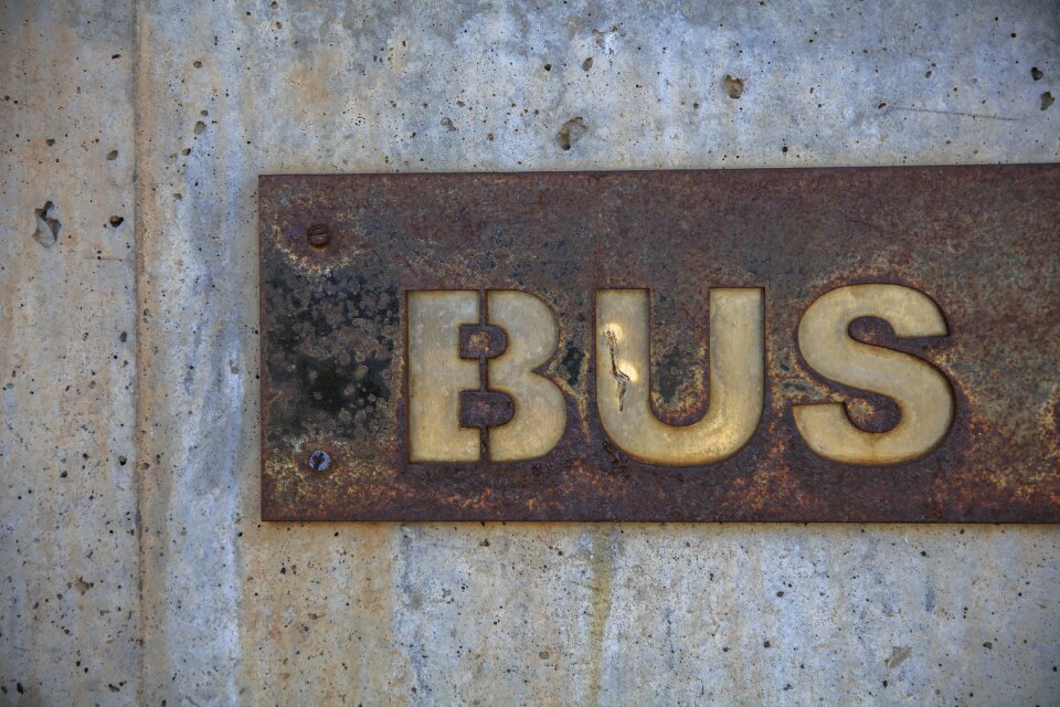 Bus street gray bus