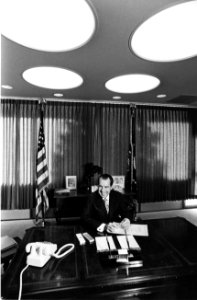 President Richard Nixon Signing the National Environmental Policy Act of 1969