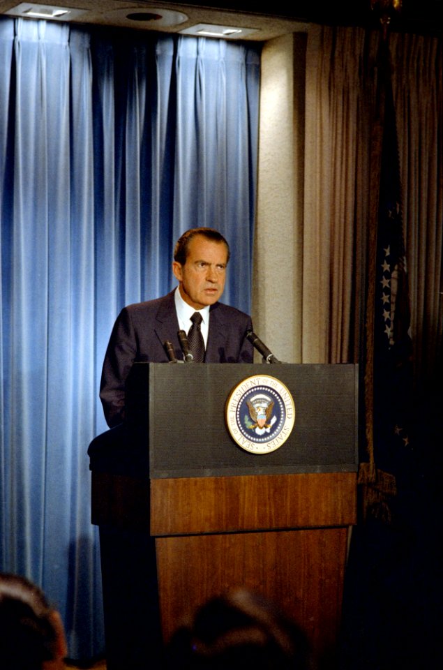 President Richard Nixon Speaking about Strategic Arms Limitation Talks (SALT) with the Soviet Union