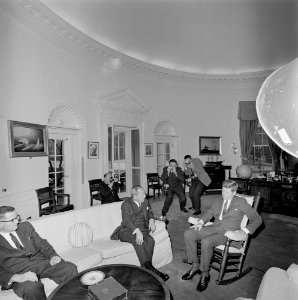 President John F. Kennedy with Outgoing Ambassador of Japan, Koichiro Asakai (04)