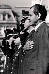 President Richard Nixon with Recipients of the National Medal of Honor