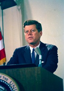 President John F. Kennedy Delivers Address Regarding the Crisis in Cuba (01)