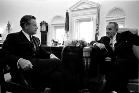 President Johnson Governor Rockefeller
