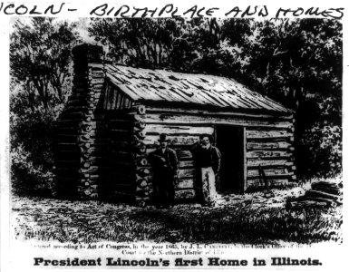 President Lincoln's first home in Illinois LCCN2004680086 photo