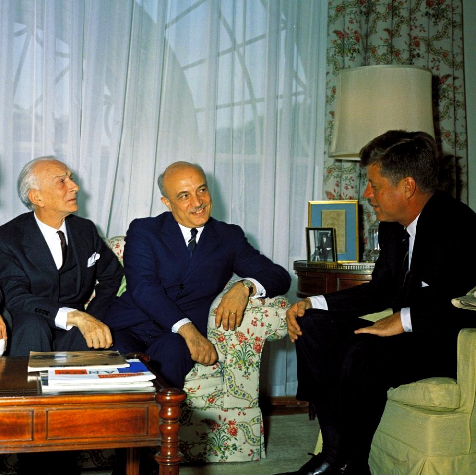 President John F. Kennedy Meets with Prime Minister of Italy, Amintore Fanfani (05)
