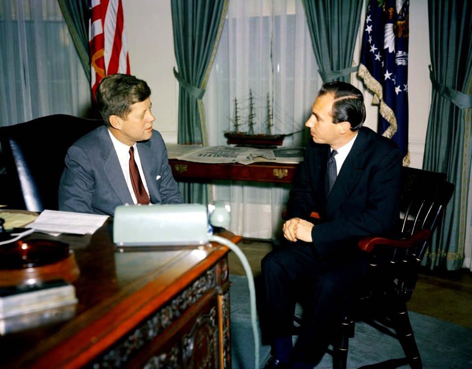 President John F. Kennedy Meets with The Aga Khan IV, Prince Karim al-Husseini (07)