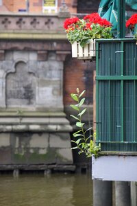 Speicherstadt red balcony