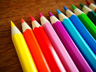 Draw color colour pencils photo