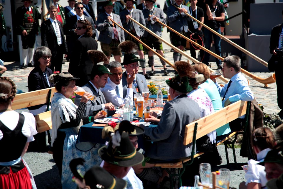 President Obama visits Krün in Bavaria IMG 1232 (18479751339)