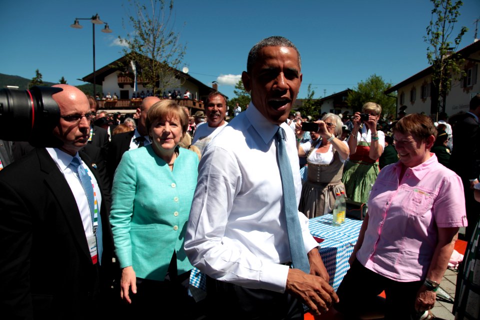 President Obama visits Krün in Bavaria IMG 1268 (18639645236)