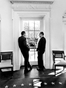 President Richard Nixon and Henry Kissinger