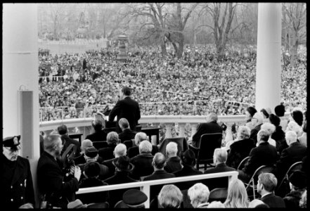 President Richard Nixon Delivers His Inaugural Address