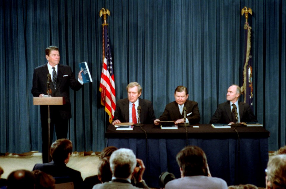 President Ronald Reagan's Remarks on Receiving The Final Report of The President's Special Review Board