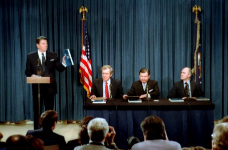 President Ronald Reagan's Remarks on Receiving The Final Report of The President's Special Review Board