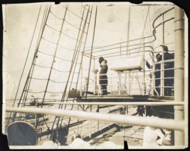 President Roosevelt on board the Mayflower LCCN2013650930