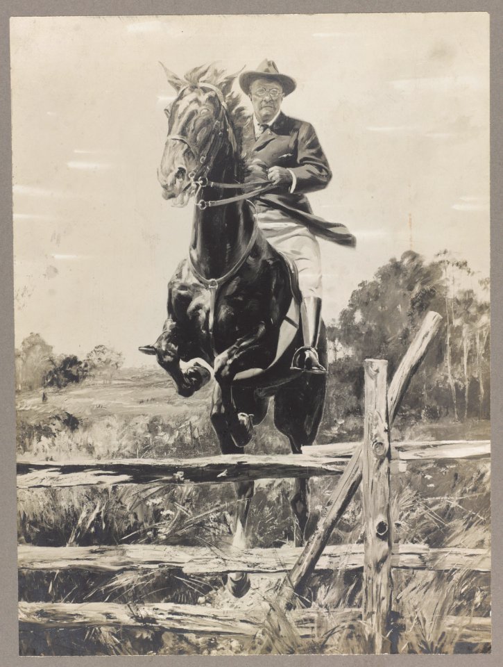 President Theodore Roosevelt, copy of oil painting LCCN2013651281