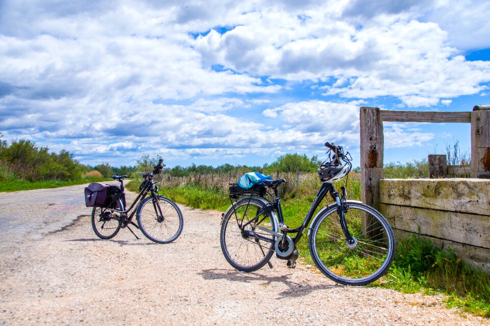 Bicycle summer travel