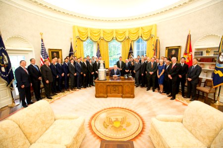 President Trump Pittsburgh Penguins 2017