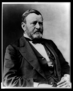 President Ulysses S. Grant, half-length portrait, seated, facing right LCCN96522531