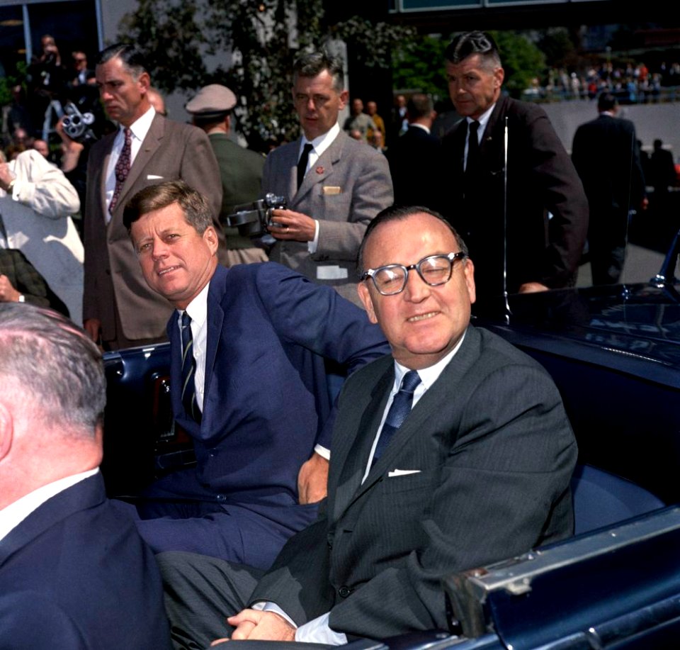 President with Governor Edmund G. Brown
