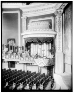 President's Box, Belasco Theater LOC hec.13521