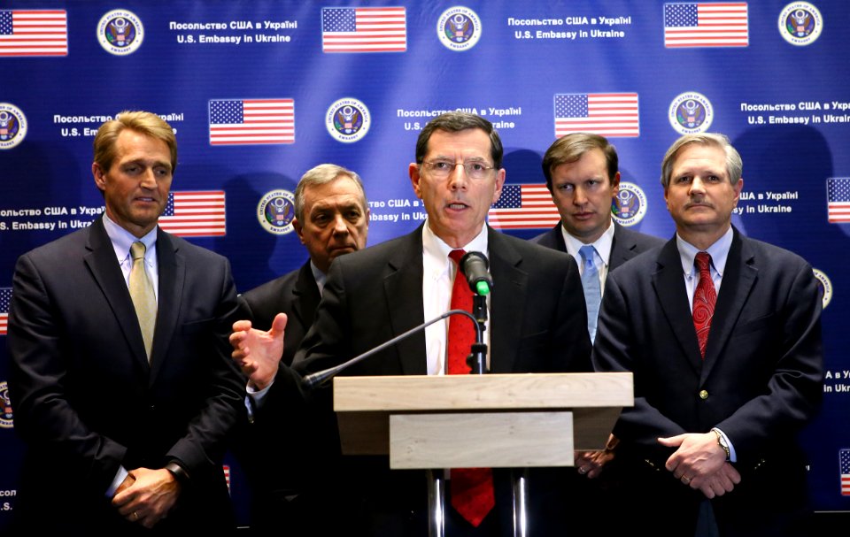 Press Conference, U.S. Cobgressional Delegation in Kyiv, Ukraine, March 15, 2014 (13175205665)