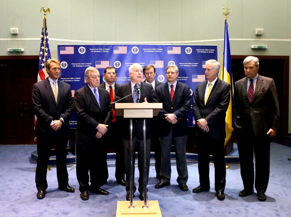Press Conference, U.S. Cobgressional Delegation in Kyiv, Ukraine, March 15, 2014 (13175466014)