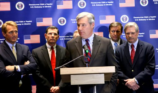 Press Conference, U.S. Cobgressional Delegation in Kyiv, Ukraine, March 15, 2014 (13175470034)