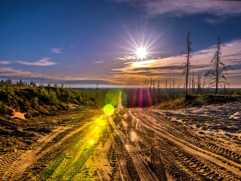 Sun landscape sunny