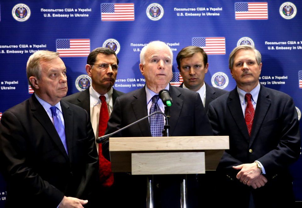 Press Conference, U.S. Cobgressional Delegation in Kyiv, Ukraine, March 15, 2014 (13175320963)