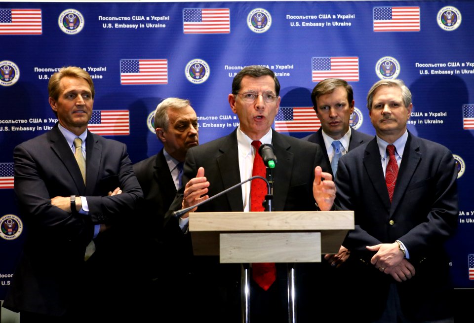 Press Conference, U.S. Cobgressional Delegation in Kyiv, Ukraine, March 15, 2014 (13175470574)