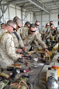 Preventing the boom, Coalition forces IED train 120324-N-LS301-126