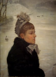 Presso al lago - De Nittis