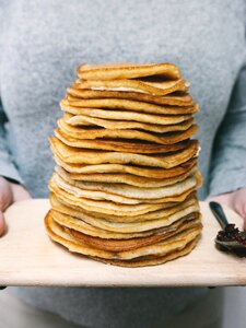 Pancake breakfast wood
