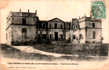 Prignac-et-Marcamps - château de Grissac