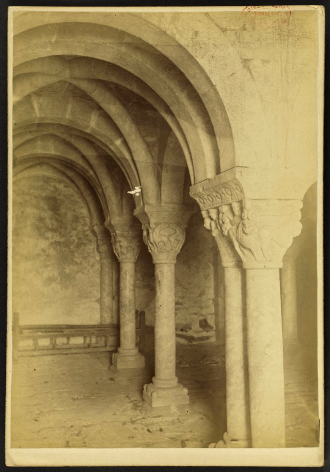Prieuré de Serrabona - J-A Brutails - Université Bordeaux Montaigne - 2335