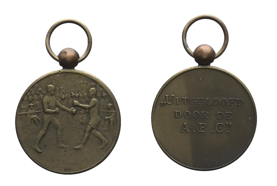 Prijspenning Amsterdamse Boks Club, objectnr PB 724