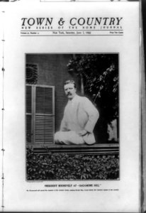 President Roosevelt at Sagamore Hill LCCN93507901 photo