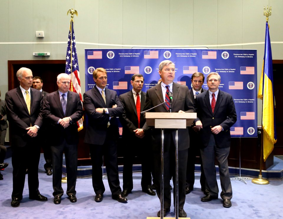 Press Conference, U.S. Cobgressional Delegation in Kyiv, Ukraine, March 15, 2014 (13175204465)