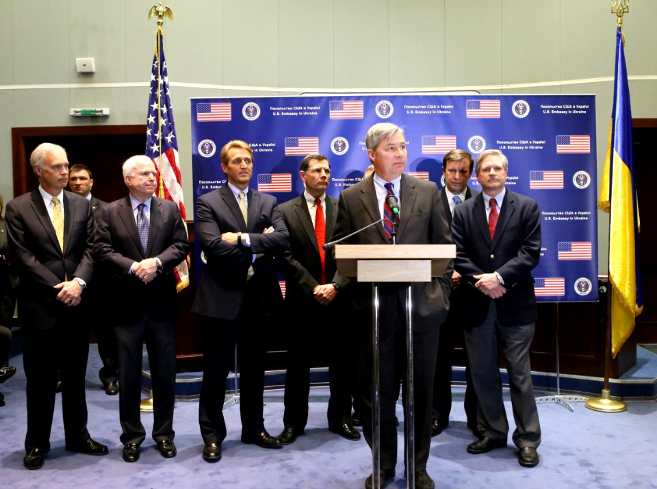 Press Conference, U.S. Cobgressional Delegation in Kyiv, Ukraine, March 15, 2014 (13175323573)