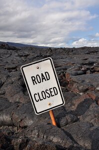 Hawaii the big island road sign