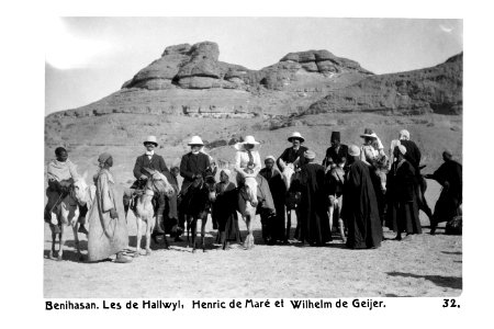 Pressbilder till Ars 11, reprofotografi av bild från resealbum - Hallwylska museet - 87798
