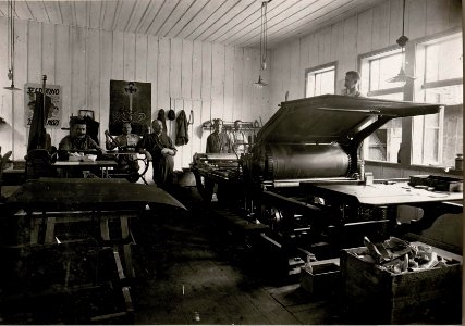 Pressensaal der K.V.7. in Bistritz (BildID 15718692)