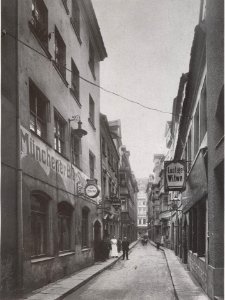 Preussergaesschen Leipzig 1903