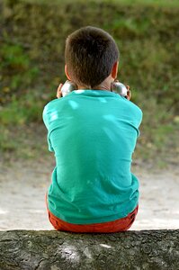 Outside child leisure
