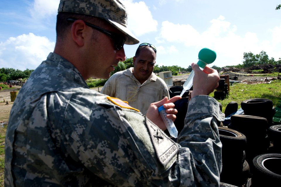 Preventive Medicine team tests for mosquitoes 150624-N-MK341-018